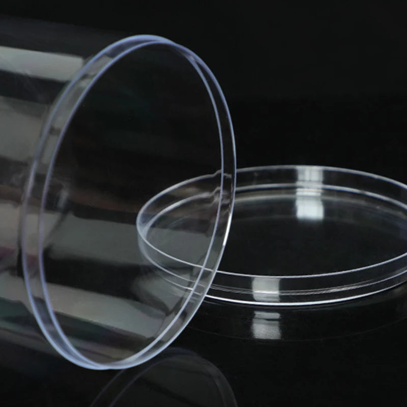 Home Storage Round Square Plastic Transparent Storage Box Jewelry Beads Fishing Accessories Candy Box