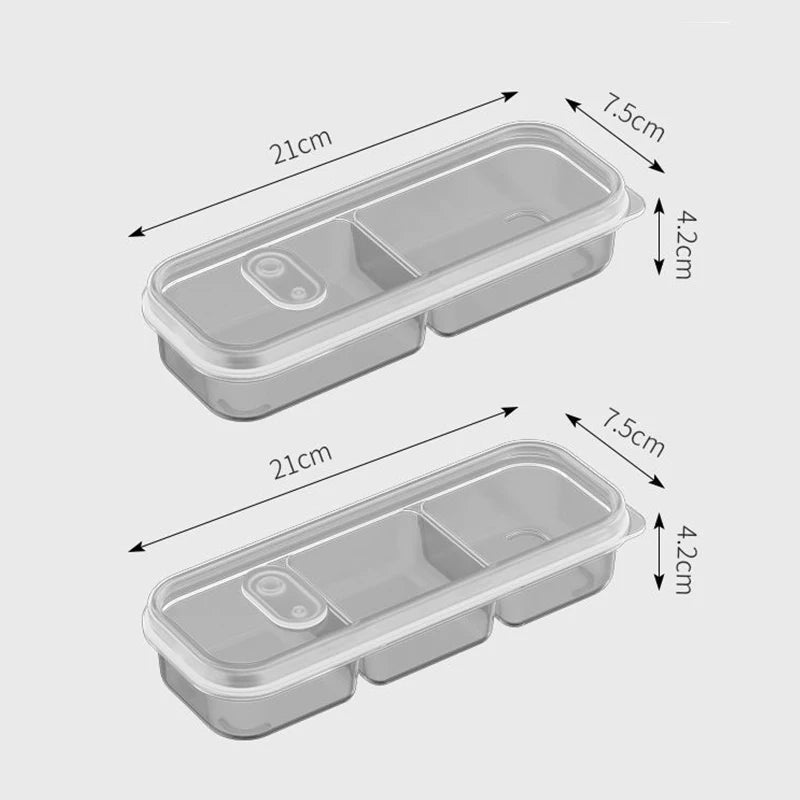 High-Capacity Food Storage Solution for Your Home; Ensures Freshness of Meat Vegetable in Refrigerator