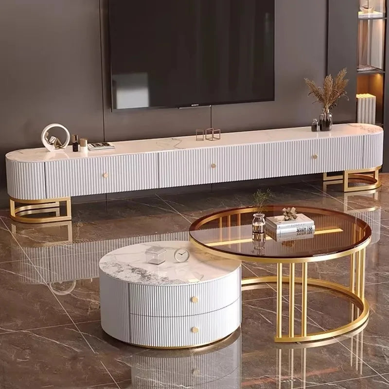 Storage Retro Tv Stand Drawer Simple Minimalist Elegant Display Cabinet Simple Glamour Cassettiera Camera Da Letto Furniture