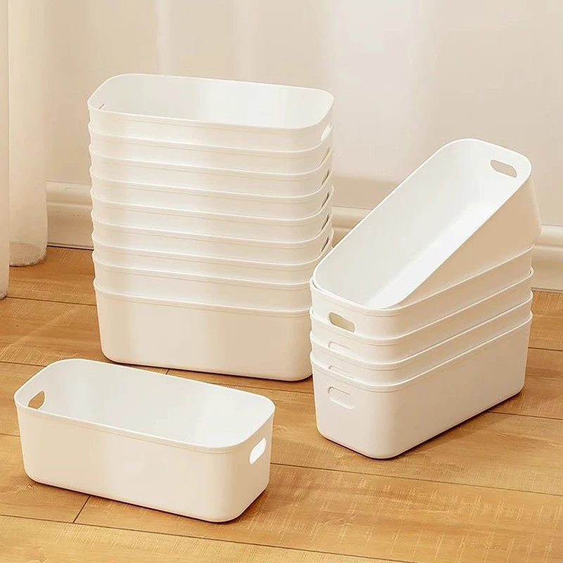 Multifunctional Desktop Storage Box Toiletries Cosmetic Sundries Plastic Storage Organization Box Drawer Organizer