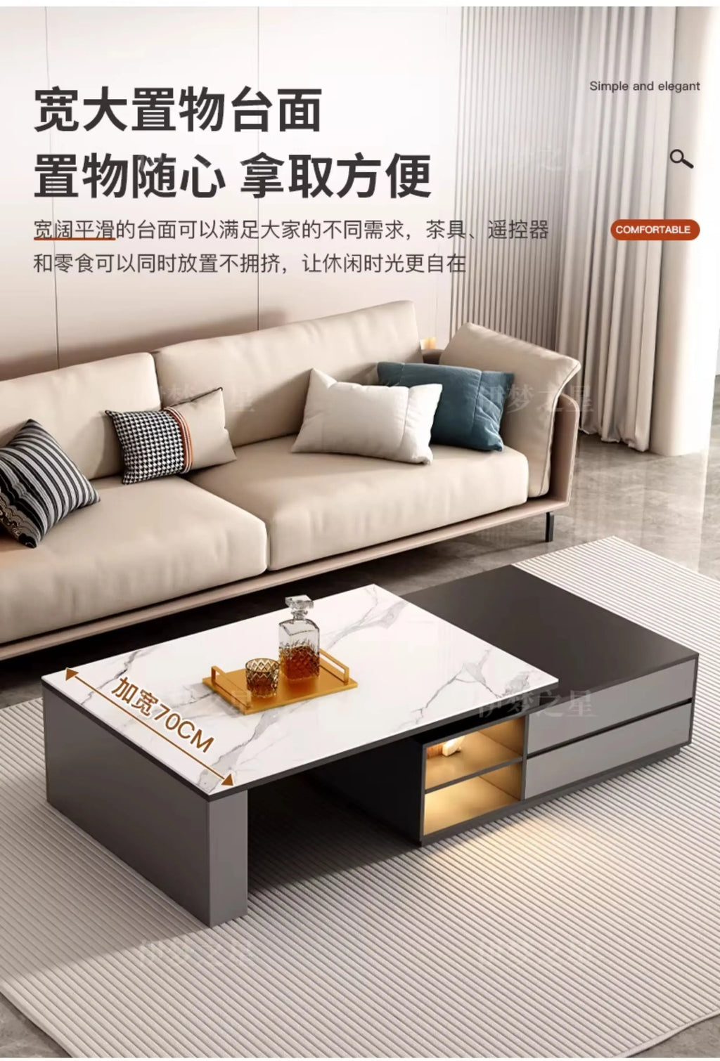 Storage Luxury Tv Cabinet Simple Showcase Display Corner Tv Cabinet Organizer Design Meuble Television Salon Home Accessories