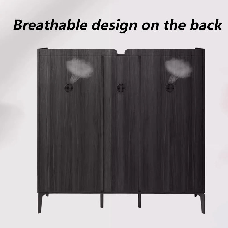 Storage Shelf Large Shoe Cabinets Behind Door Shoe Cabinets Modern Luxury Home Furniture Cabinet Space-saving Cabinet Vertical