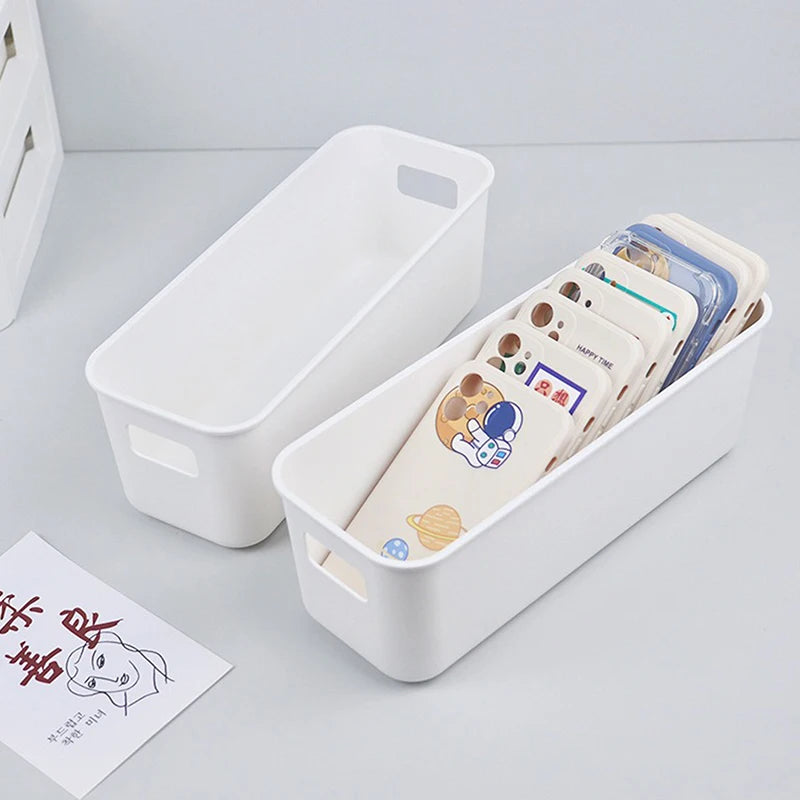 Multifunctional Desktop Storage Box Toiletries Cosmetic Sundries Plastic Storage Organization Box Drawer Organizer