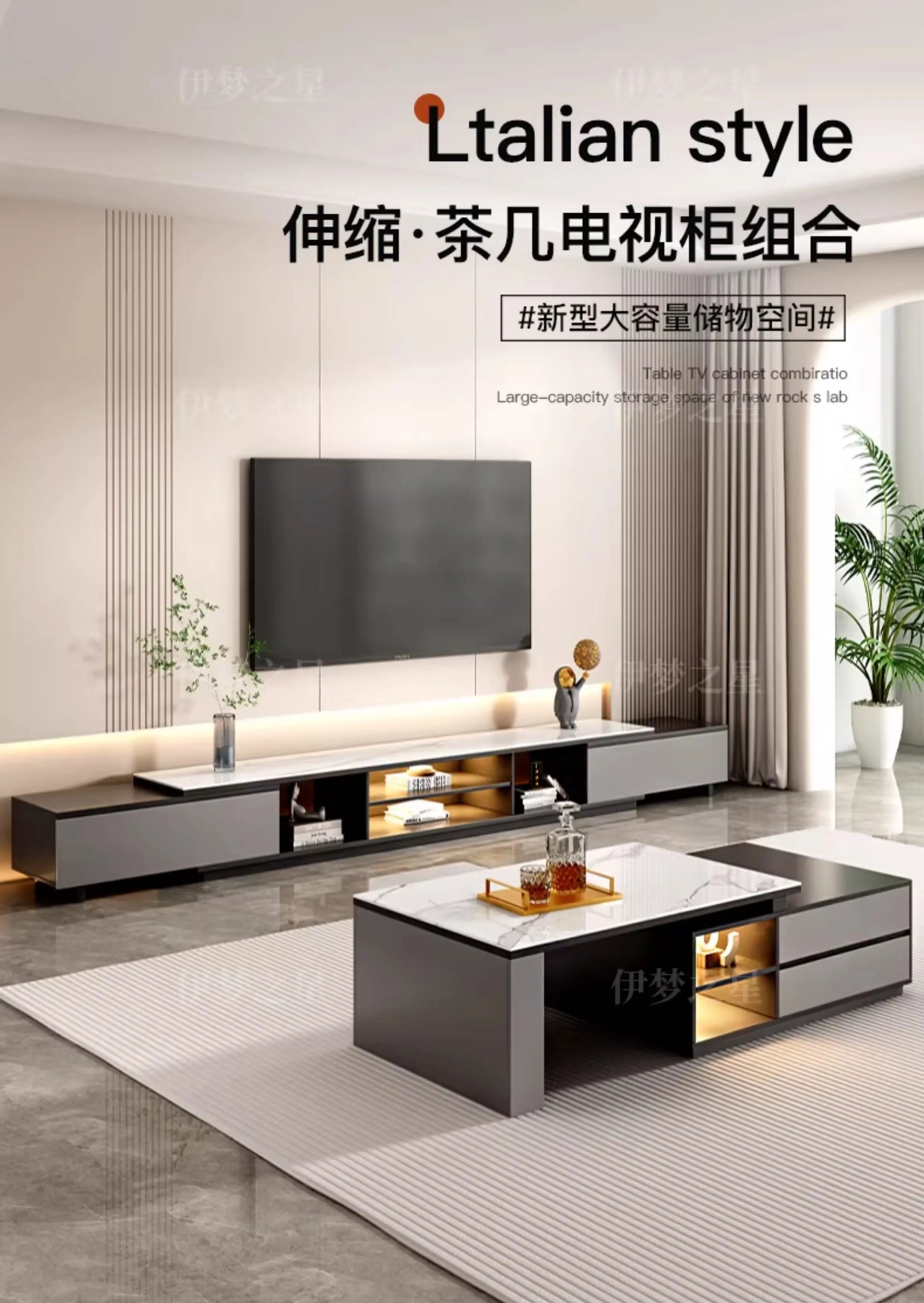 Storage Luxury Tv Cabinet Simple Showcase Display Corner Tv Cabinet Organizer Design Meuble Television Salon Home Accessories