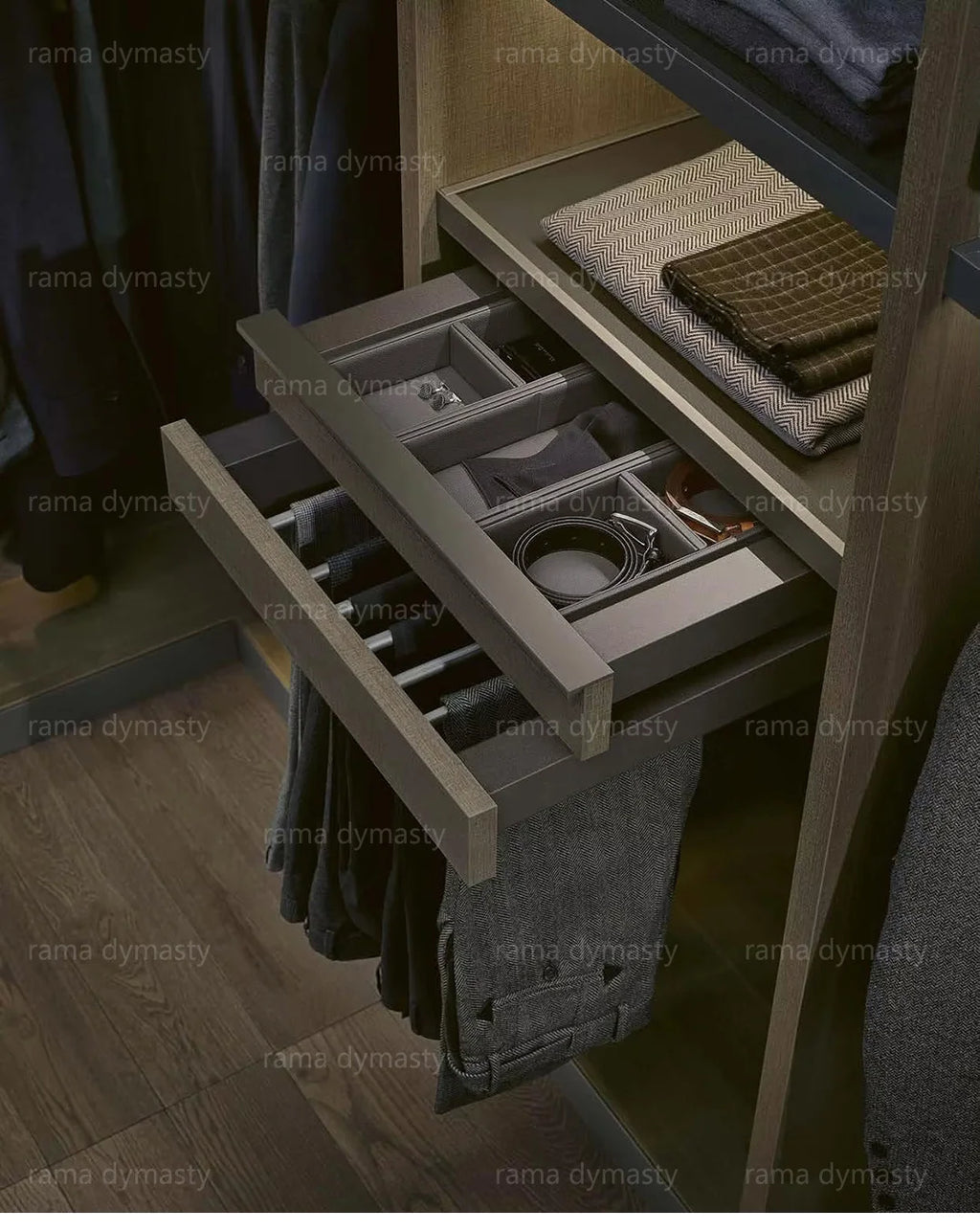 Modern Closet Customized Showroom Closet Showroom Storage Cabinet Home Wardrobe Shopping Mall Display Cabinet
