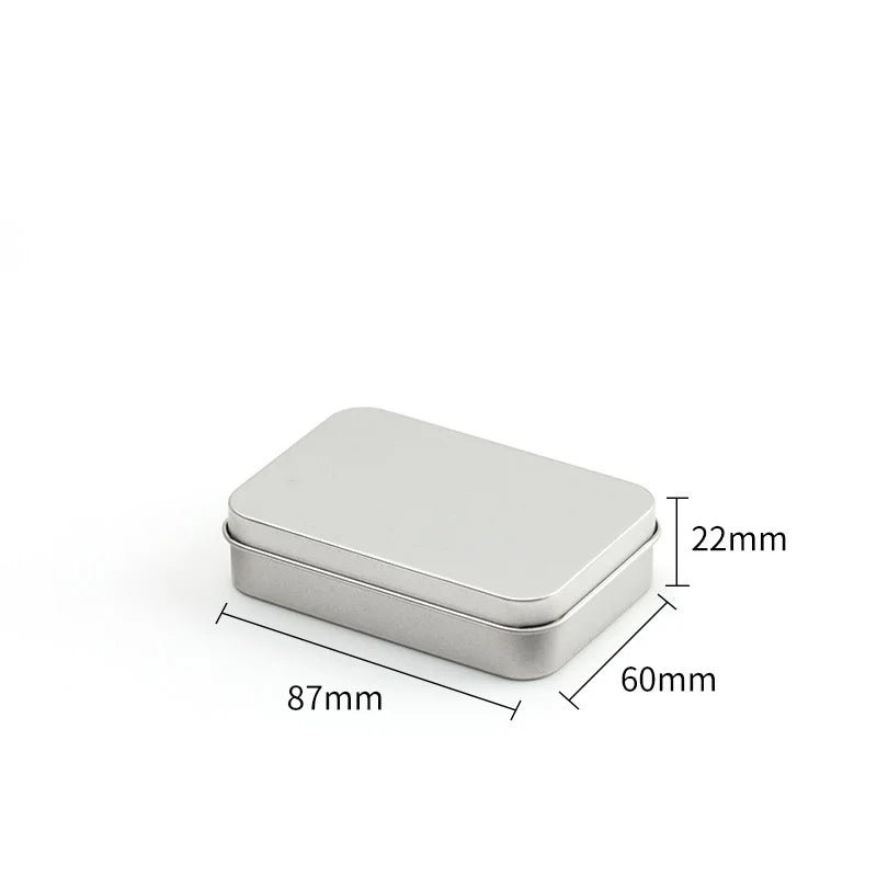 Mini Iron Box Storage Box Small Metal Jewelry Key Coin Metal Box Wedding Candy Storage Can Tobacco Small Iron Box