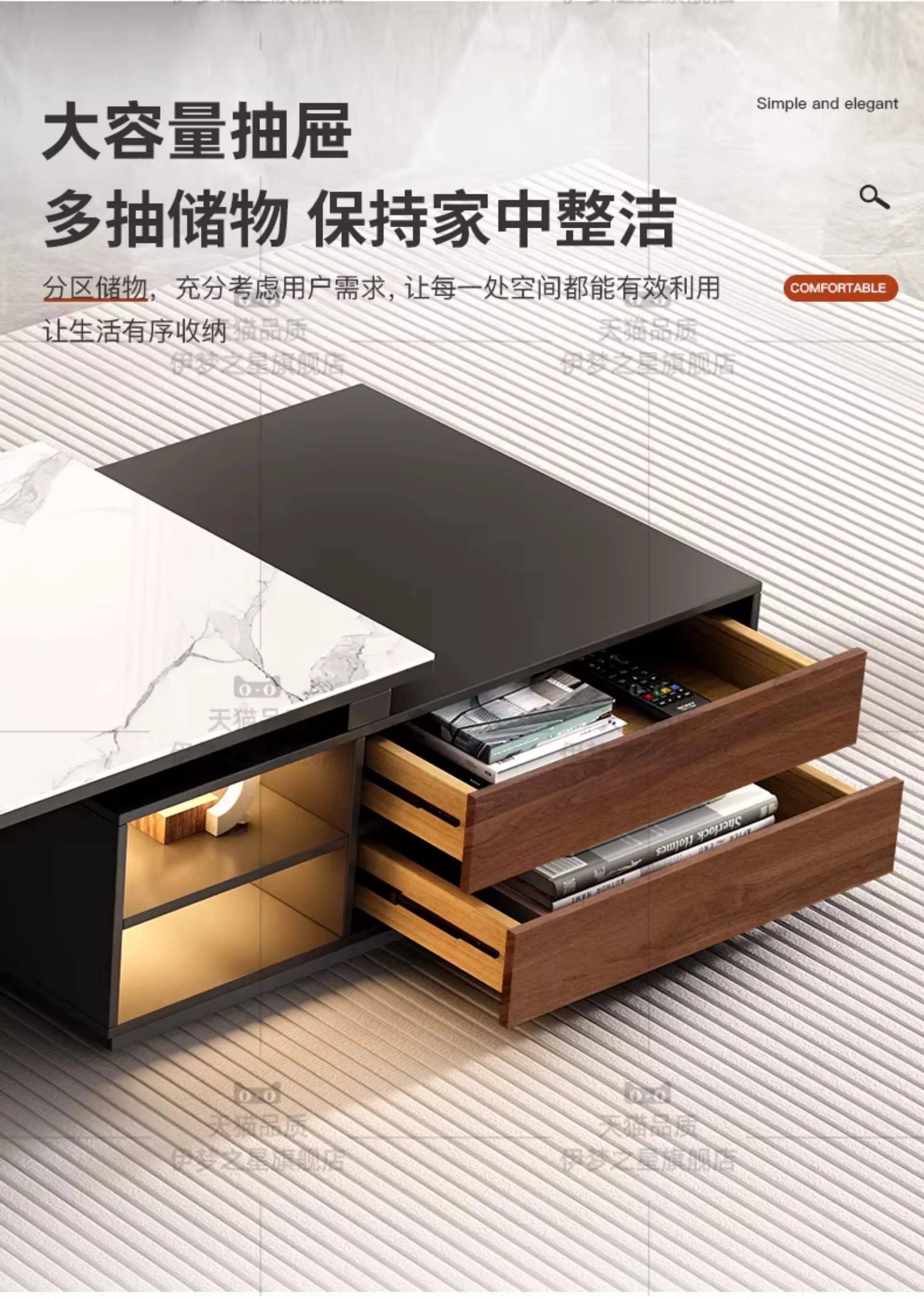 Storage Luxury Tv Cabinet Simple Showcase Display Corner Tv Cabinet Organizer Design Meuble Television Salon Home Accessories