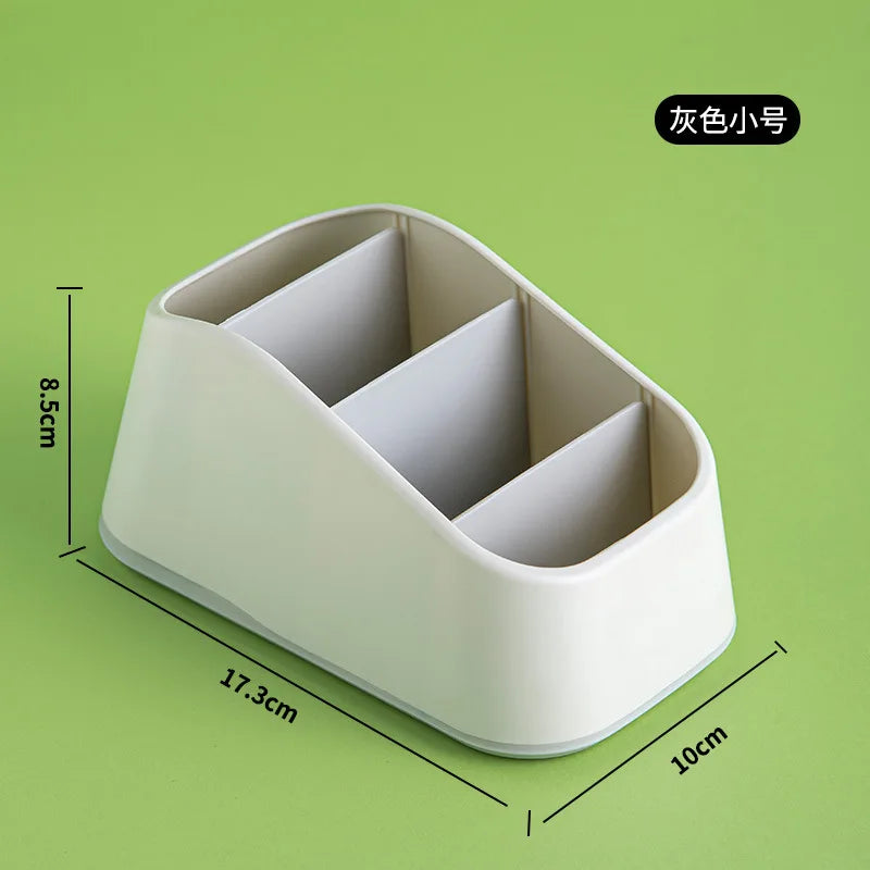 Desktop storage box, key, remote control, grid storage, desk stationery, sundries, cosmetics, desk sorting box