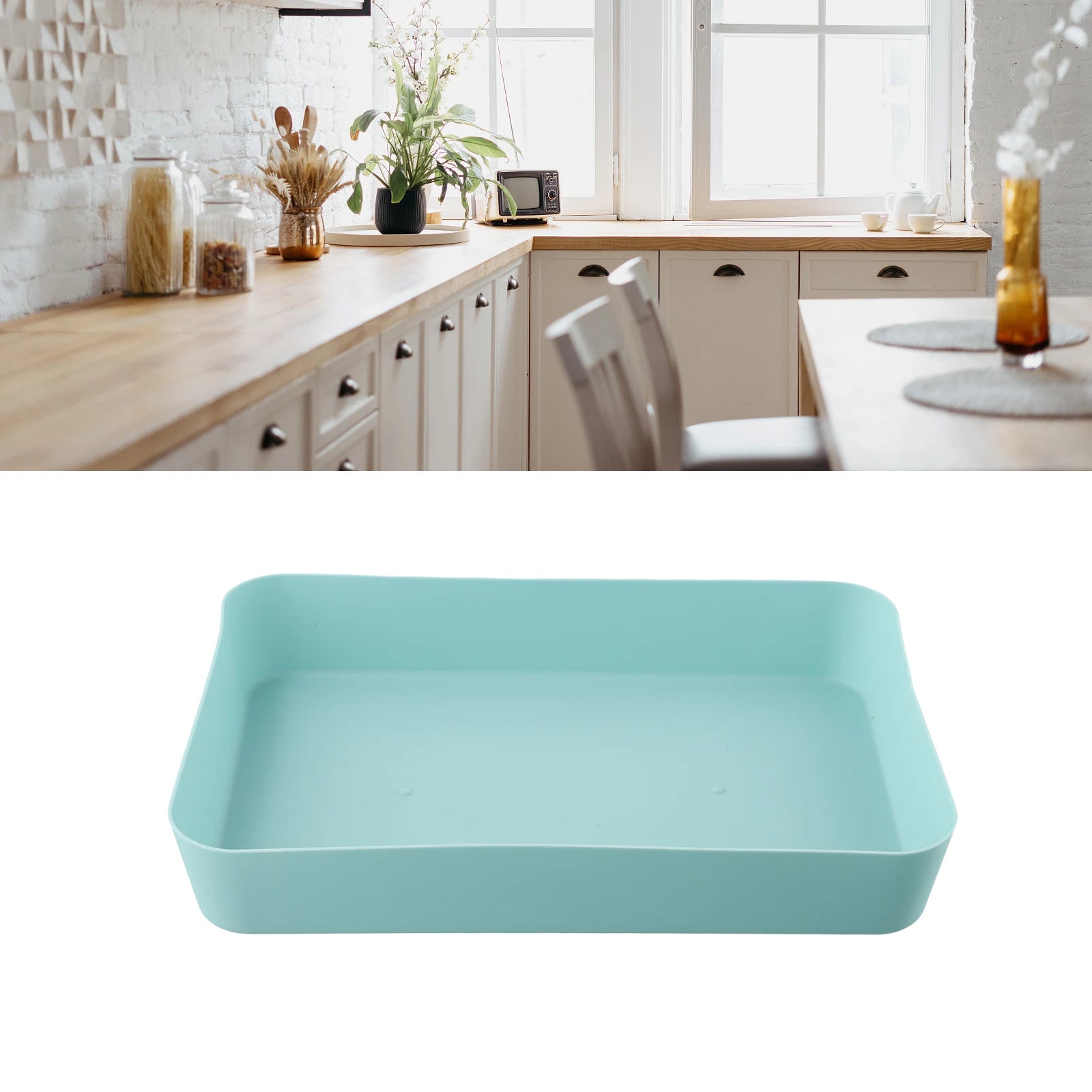 Storage Trays Drawer Partition Storage Box Kitchen Tableware Small Storage Box Multifunctional Cosmetics Sundries Storage Tray