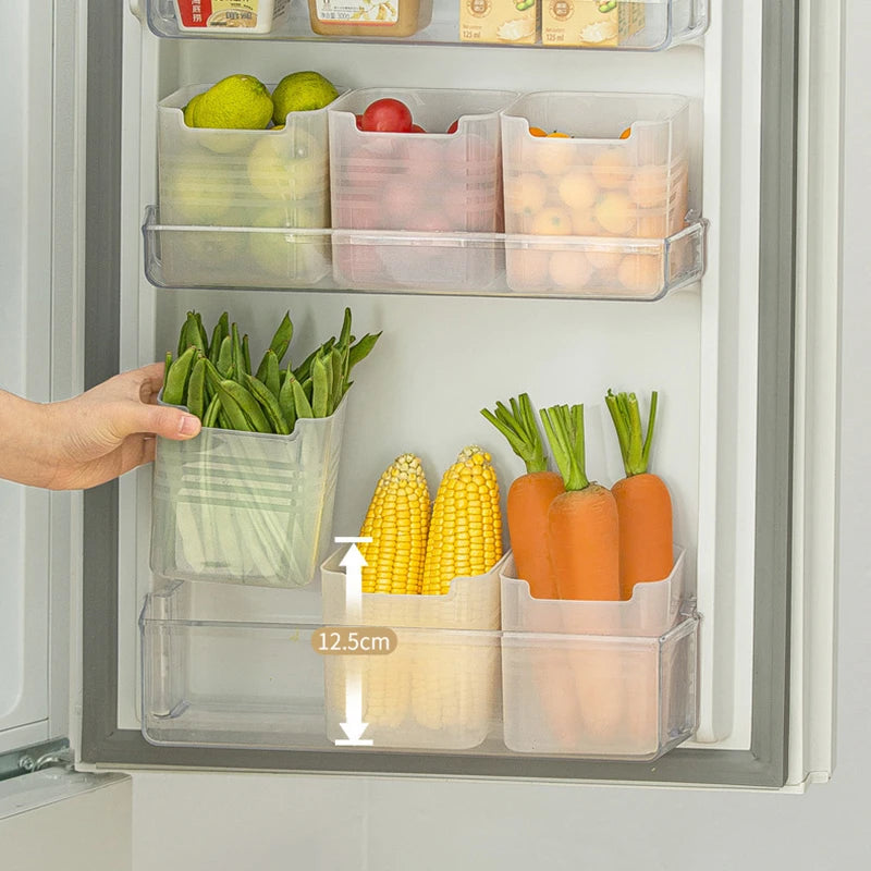 Refrigerator Food Fresh Storage Box Fridge Side Door Fruit Vegetable Spice Food Case Container Kitchen Organizer Storage Boxs