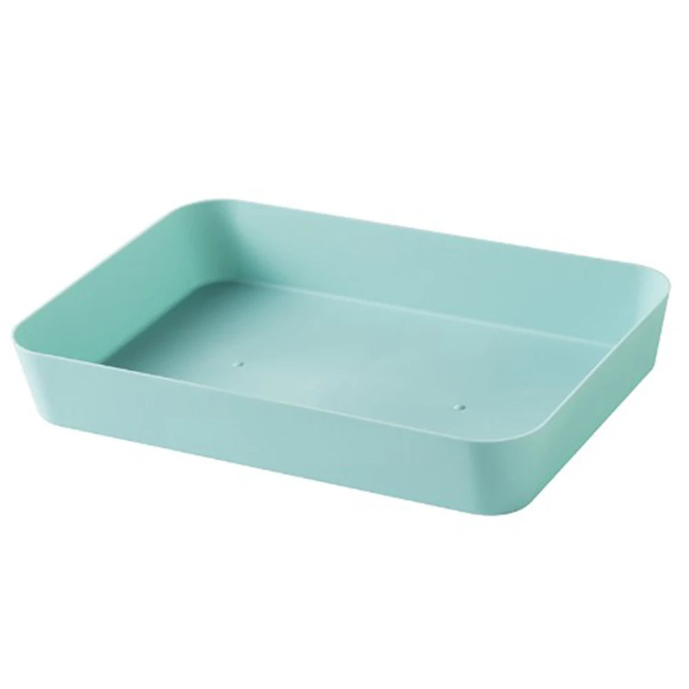 Storage Trays Drawer Partition Storage Box Kitchen Tableware Small Storage Box Multifunctional Cosmetics Sundries Storage Tray