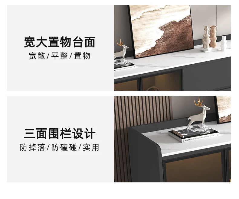 Storage Display Living Room Cabinets Trendy Organizer Drawer Aesthetic Living Room Cabinets Nordic Modern Vitrina Furniture