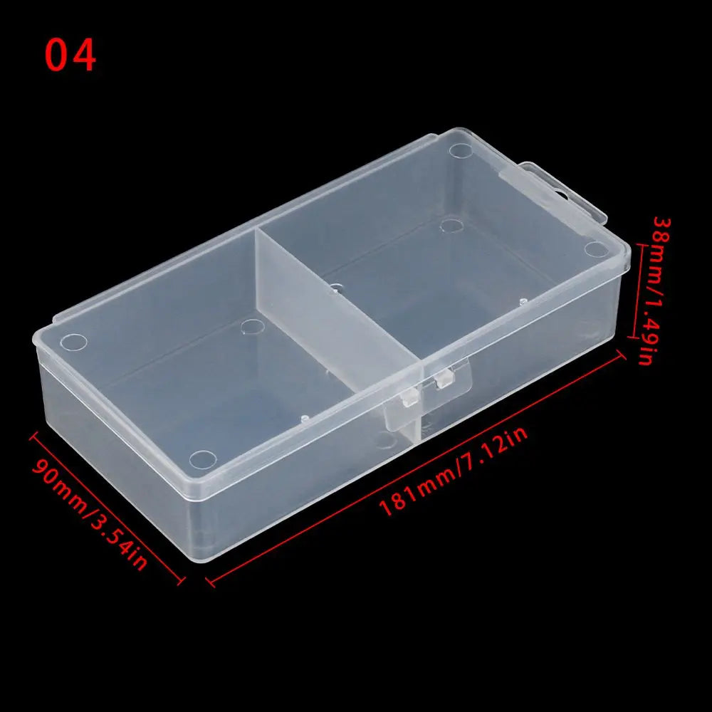 Small Plastic Home Organization 13 Styles Storage Box Jewelry Diamond Container Craft Bead Holder Pill Storage Supply