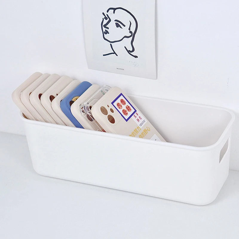 Multifunctional Desktop Storage Box Toiletries Cosmetic Sundries Plastic Storage Organization Box Drawer Organizer