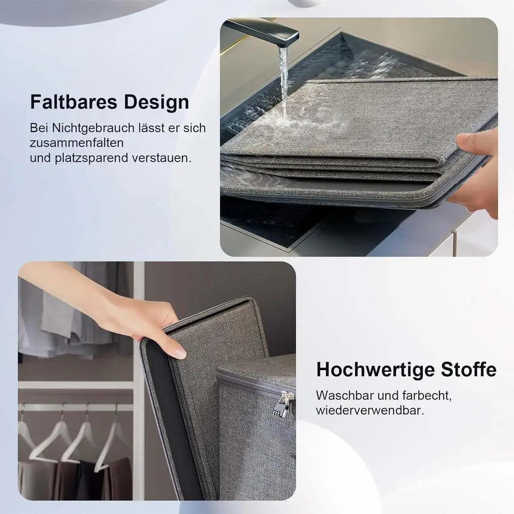 Large Storage Box with Lock Stackable Storage Container Secure with Handle Locking Organizing Bin Washable Shelf Baskets for