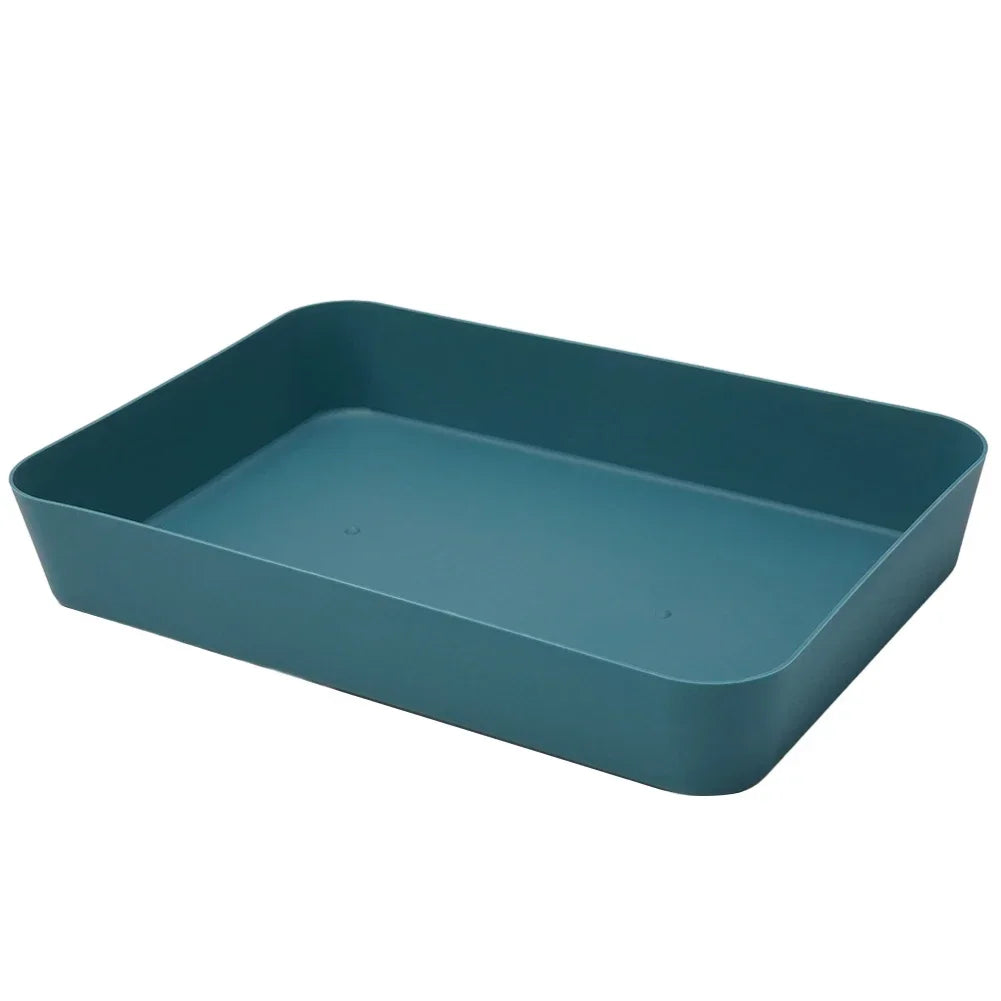 Storage Trays Drawer Partition Storage Box Kitchen Tableware Small Storage Box Multifunctional Cosmetics Sundries Storage Tray