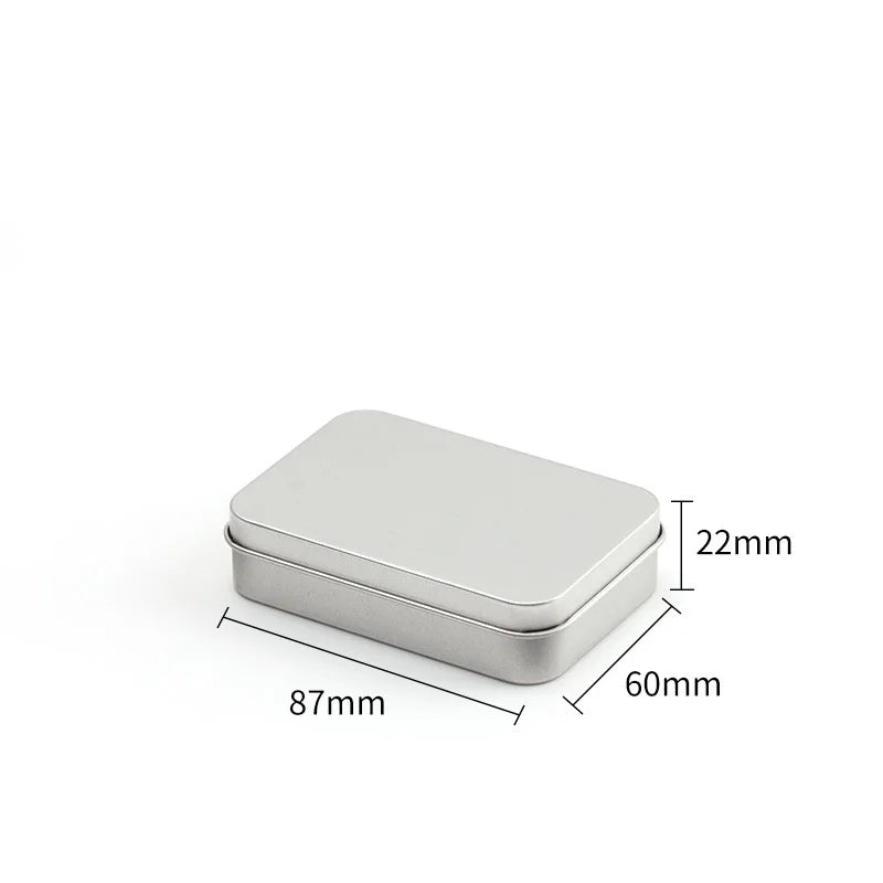 Mini Iron Box Storage Box Small Metal Jewelry Key Coin Metal Box Wedding Candy Storage Can Tobacco Small Iron Box