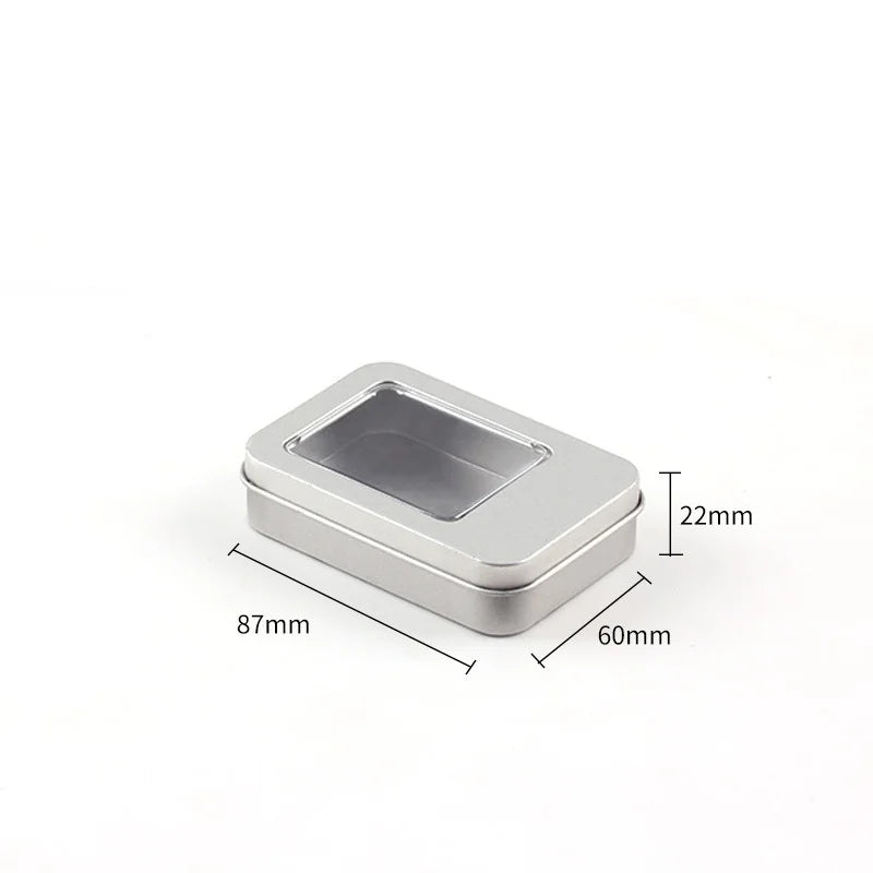 Mini Iron Box Storage Box Small Metal Jewelry Key Coin Metal Box Wedding Candy Storage Can Tobacco Small Iron Box