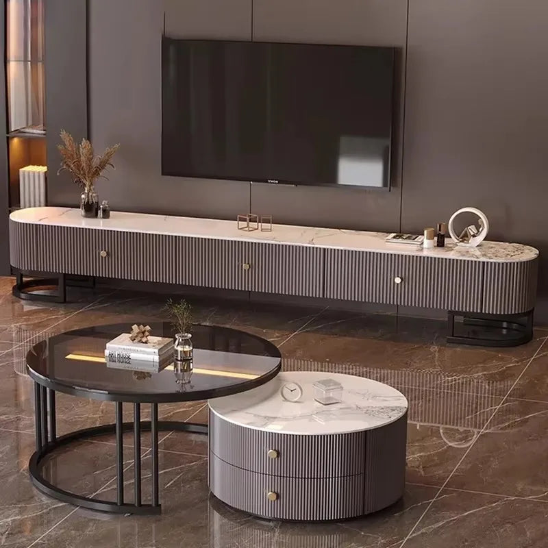 Storage Retro Tv Stand Drawer Simple Minimalist Elegant Display Cabinet Simple Glamour Cassettiera Camera Da Letto Furniture