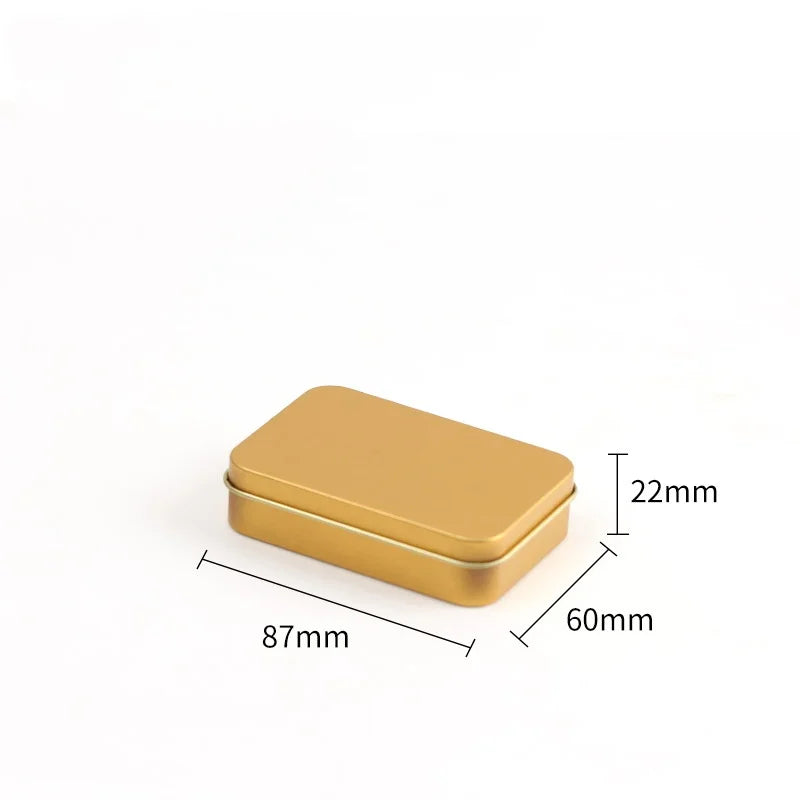 Mini Iron Box Storage Box Small Metal Jewelry Key Coin Metal Box Wedding Candy Storage Can Tobacco Small Iron Box