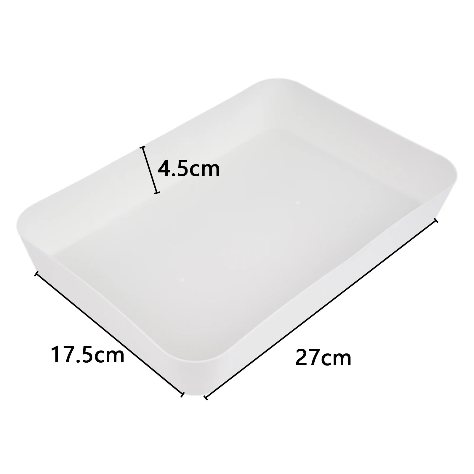 Storage Trays Drawer Partition Storage Box Kitchen Tableware Small Storage Box Multifunctional Cosmetics Sundries Storage Tray