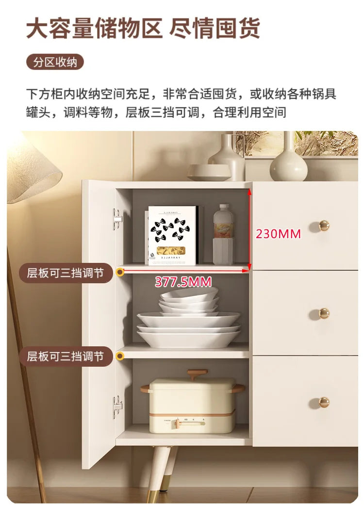 Storage Simple Handles For Cabinets Minimalist Drawers Modern Trendy Display Cabinet Space Saving Woonkamer Kasten Furniture