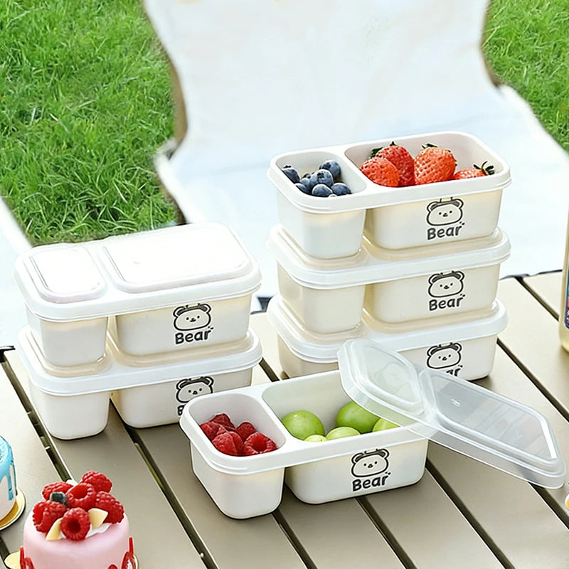 Versatile Food Safekeeping Large Box, Airtight Kitchen Storage, Plastic Produce Packaging and Storage Holder