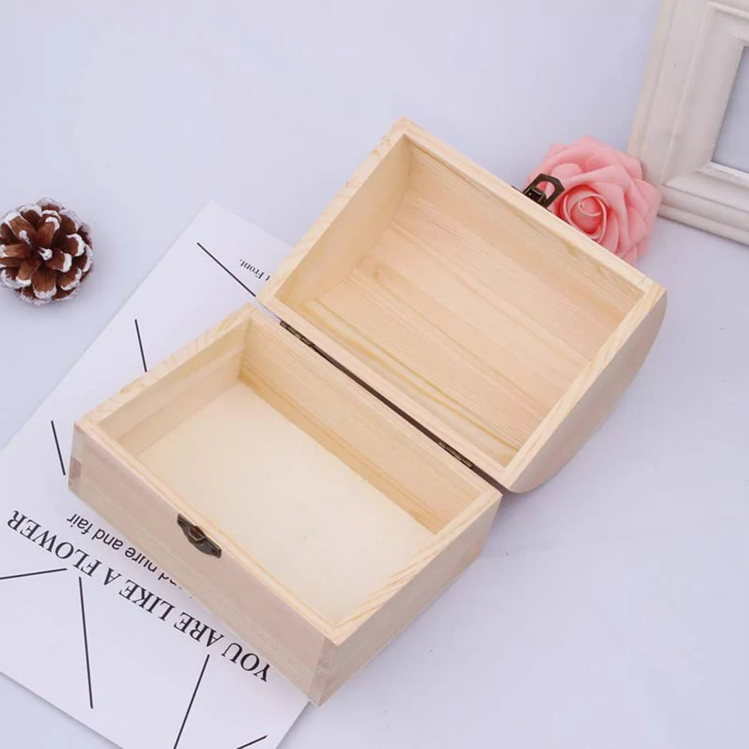 Storage Boxes Wooden Arched Box Keepsake Boxes Storage Box For Wedding Christening Christmas Gifts High Quality