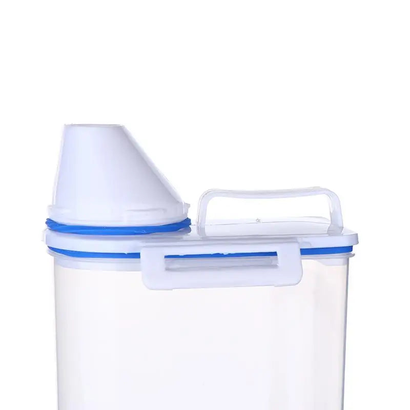 1/3/5PCS Moisture-Proof Grain Storage Jar Sealed Rice Bucket Pet Food Container Set Kitchen Storage Box For Dry Goods