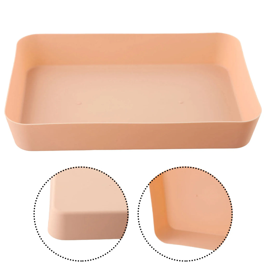 Storage Trays Drawer Partition Storage Box Kitchen Tableware Small Storage Box Multifunctional Cosmetics Sundries Storage Tray