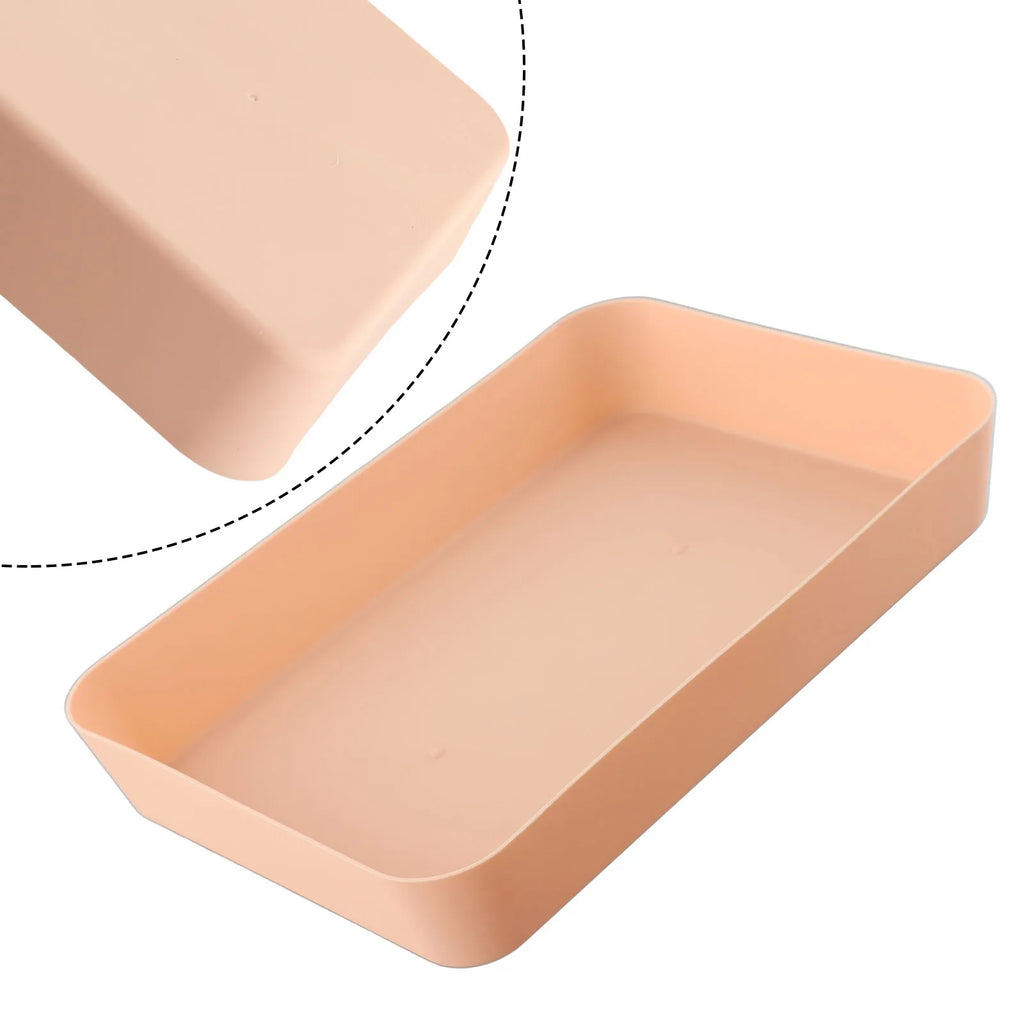 Storage Trays Drawer Partition Storage Box Kitchen Tableware Small Storage Box Multifunctional Cosmetics Sundries Storage Tray