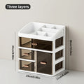 Cosmetics Storage Box Cosmetics Storage Box Drawer, Large Capacity Dust-proof Skincare Product Display Rack, Desktop Storage Box