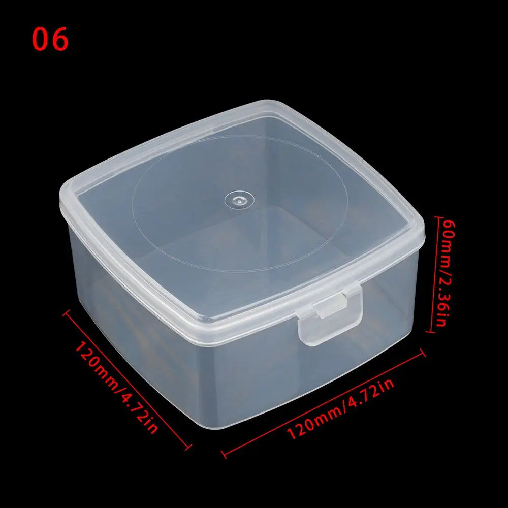 Small Plastic Home Organization 13 Styles Storage Box Jewelry Diamond Container Craft Bead Holder Pill Storage Supply
