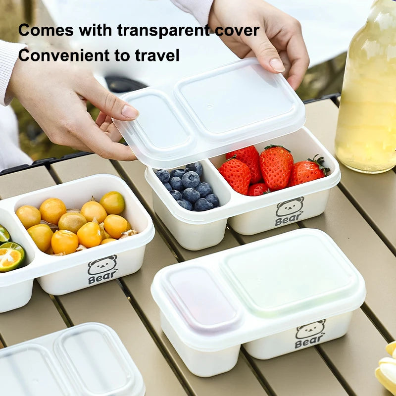 Versatile Food Safekeeping Large Box, Airtight Kitchen Storage, Plastic Produce Packaging and Storage Holder