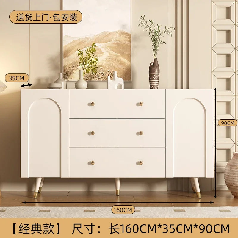 Storage Simple Handles For Cabinets Minimalist Drawers Modern Trendy Display Cabinet Space Saving Woonkamer Kasten Furniture