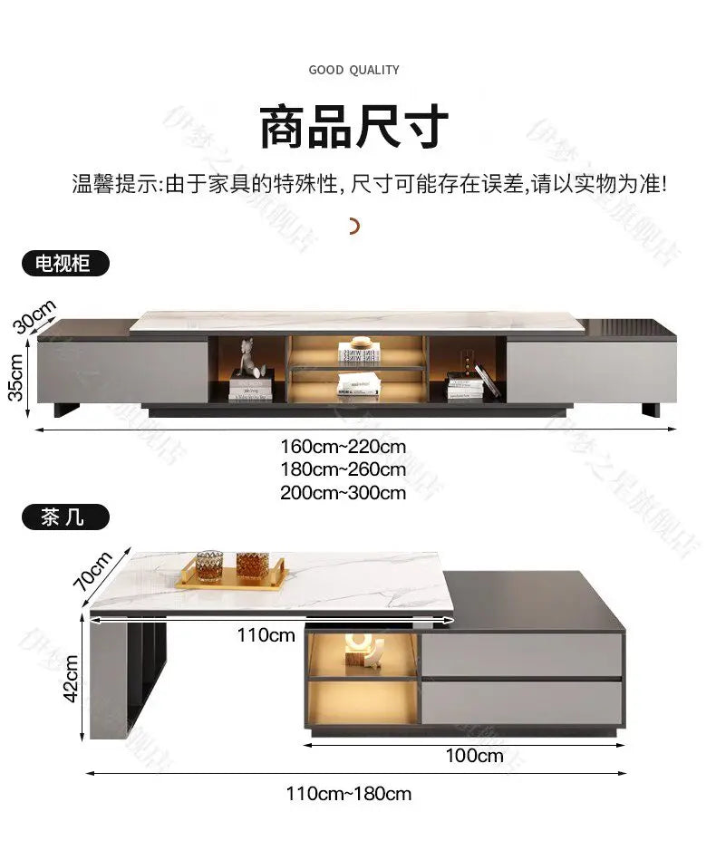 Storage Luxury Tv Cabinet Simple Showcase Display Corner Tv Cabinet Organizer Design Meuble Television Salon Home Accessories