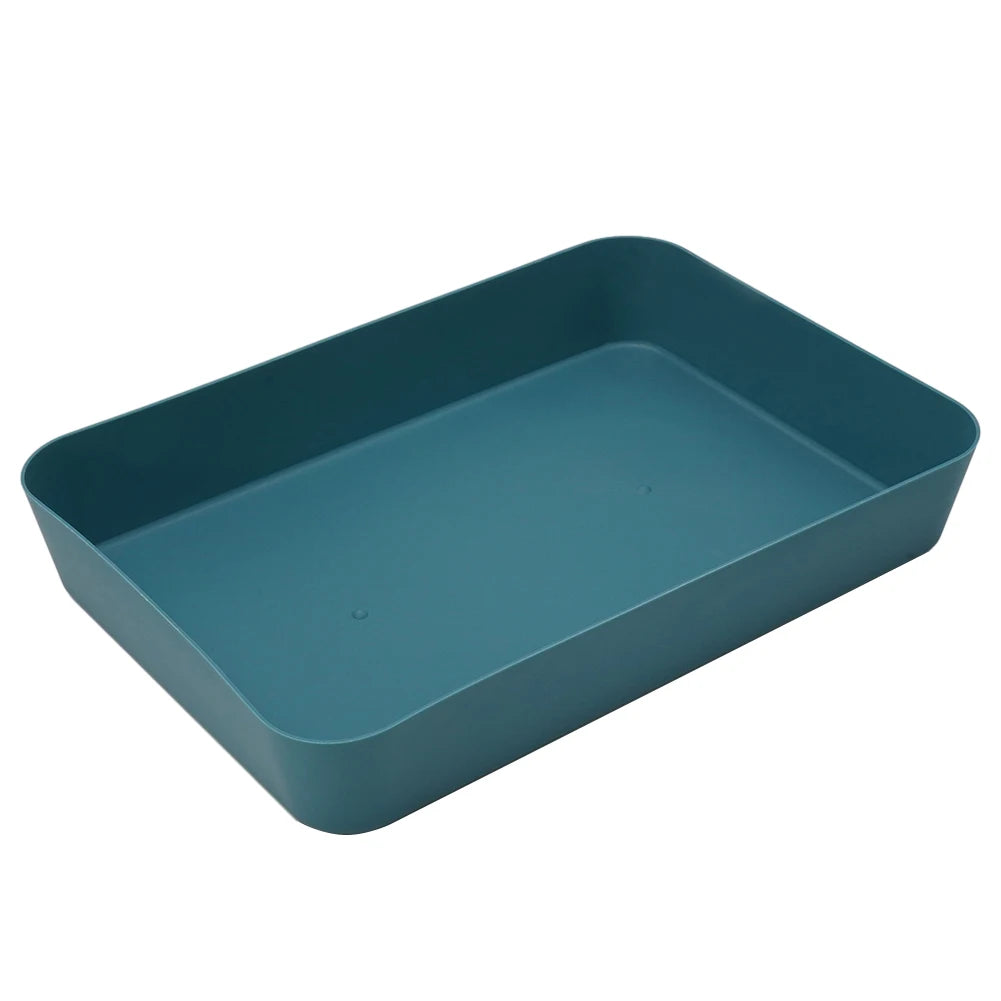Storage Trays Drawer Partition Storage Box Kitchen Tableware Small Storage Box Multifunctional Cosmetics Sundries Storage Tray