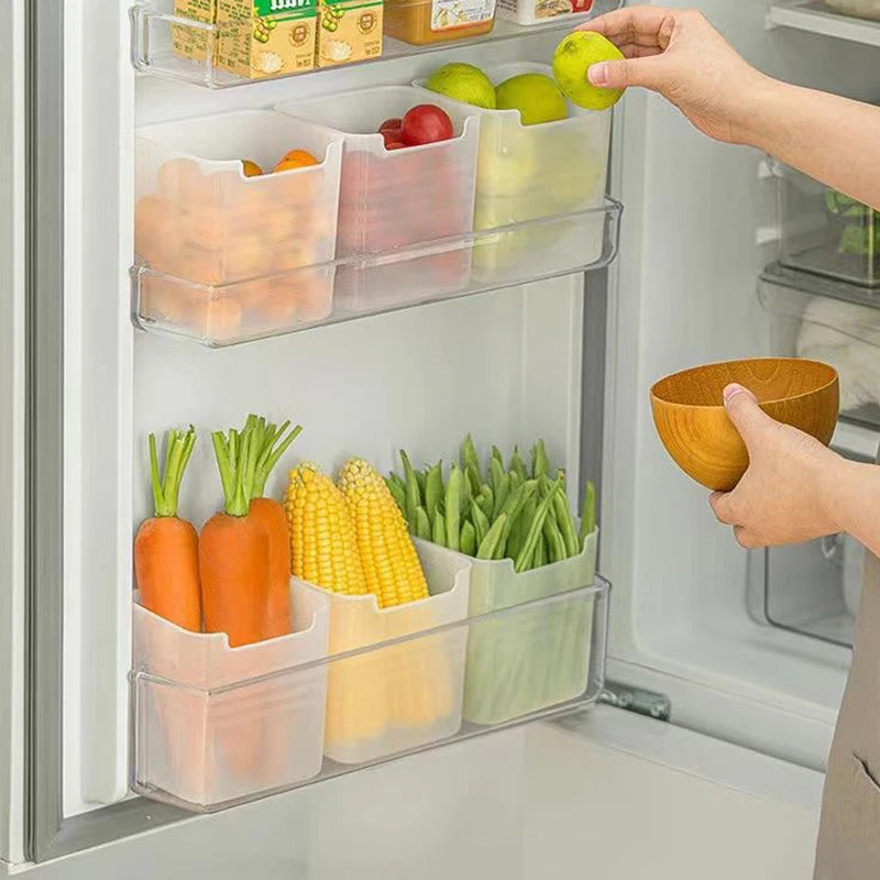 Refrigerator Food Fresh Storage Box Fridge Side Door Fruit Vegetable Spice Food Case Container Kitchen Organizer Storage Boxs