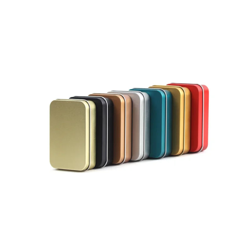 Mini Iron Box Storage Box Small Metal Jewelry Key Coin Metal Box Wedding Candy Storage Can Tobacco Small Iron Box