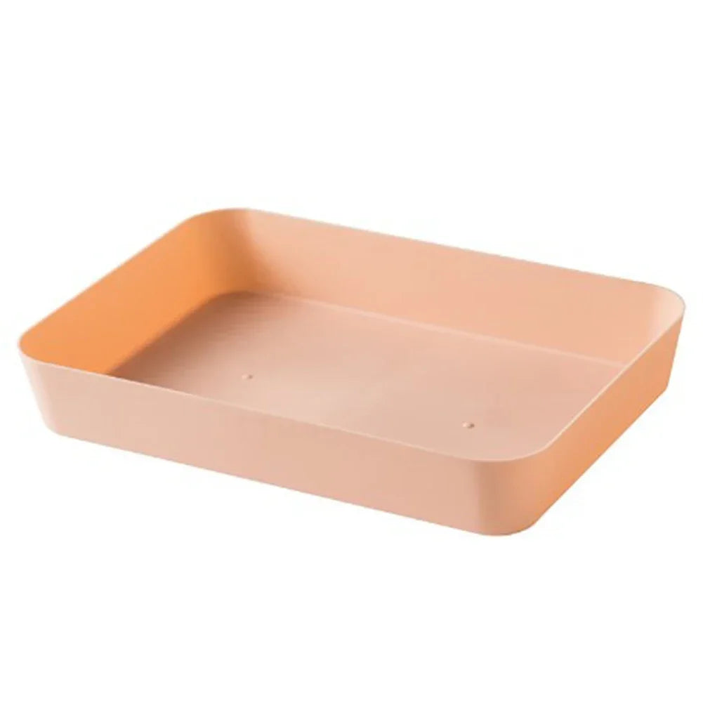 Storage Trays Drawer Partition Storage Box Kitchen Tableware Small Storage Box Multifunctional Cosmetics Sundries Storage Tray