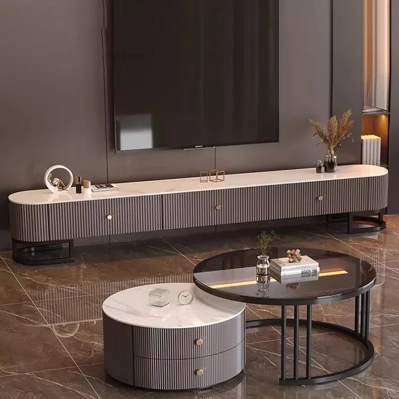 Storage Retro Tv Stand Drawer Simple Minimalist Elegant Display Cabinet Simple Glamour Cassettiera Camera Da Letto Furniture