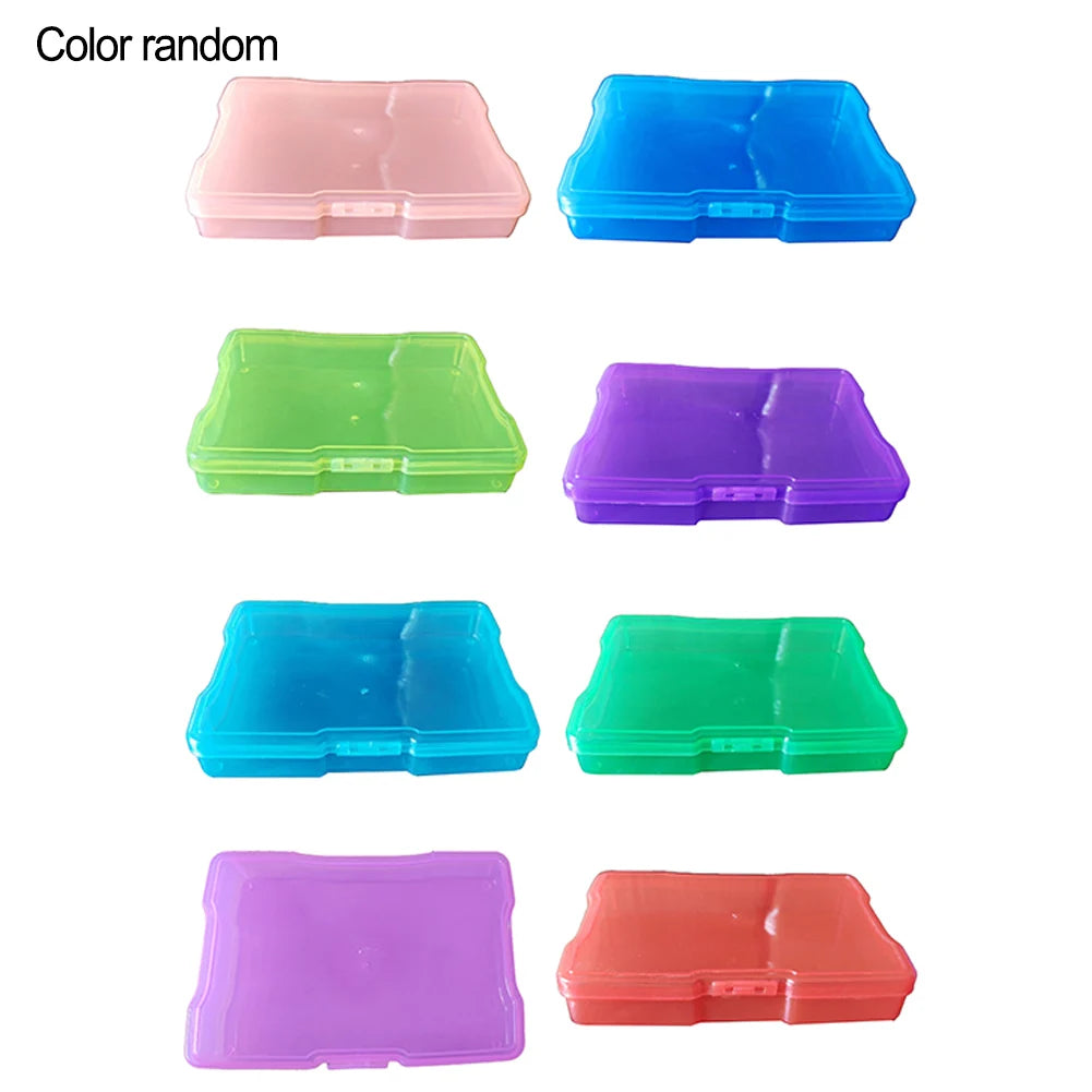 Photo Storage Box Photograph Pictures Album Organisers Craft Container For Jewelry Tools Screws Storage Boxes 4x6inch