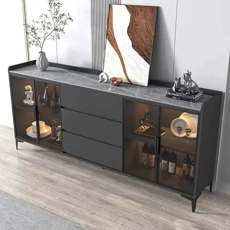 Storage Display Living Room Cabinets Trendy Organizer Drawer Aesthetic Living Room Cabinets Nordic Modern Vitrina Furniture