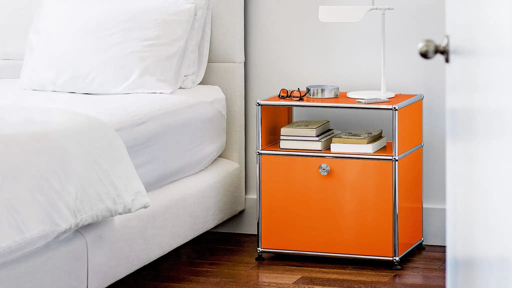 Modern Classical Large Capacity Stainless Steel Storage Cabinet 2 Drawers Shelves 5-Year Warranty for Home Apartment Living Room