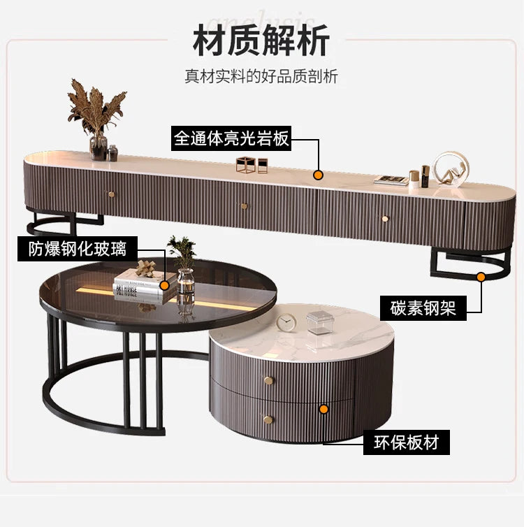 Storage Retro Tv Stand Drawer Simple Minimalist Elegant Display Cabinet Simple Glamour Cassettiera Camera Da Letto Furniture