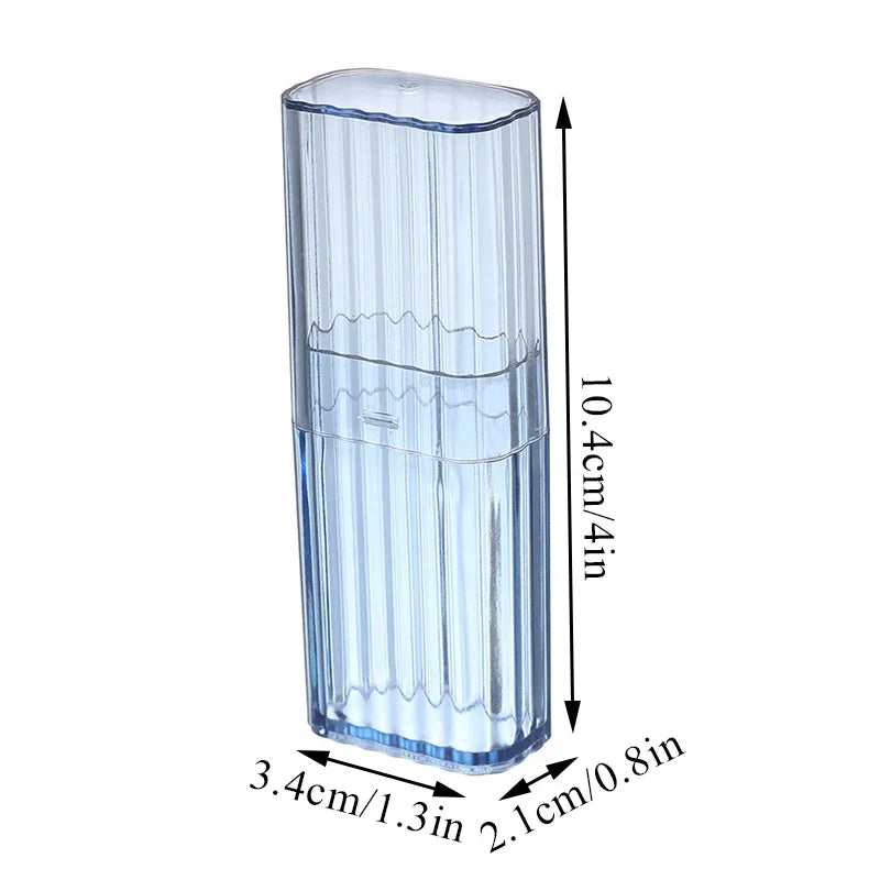 Household Storage Supplies Cotton Swab Storage Box Portable Travel Toothpick Band-aid Box
