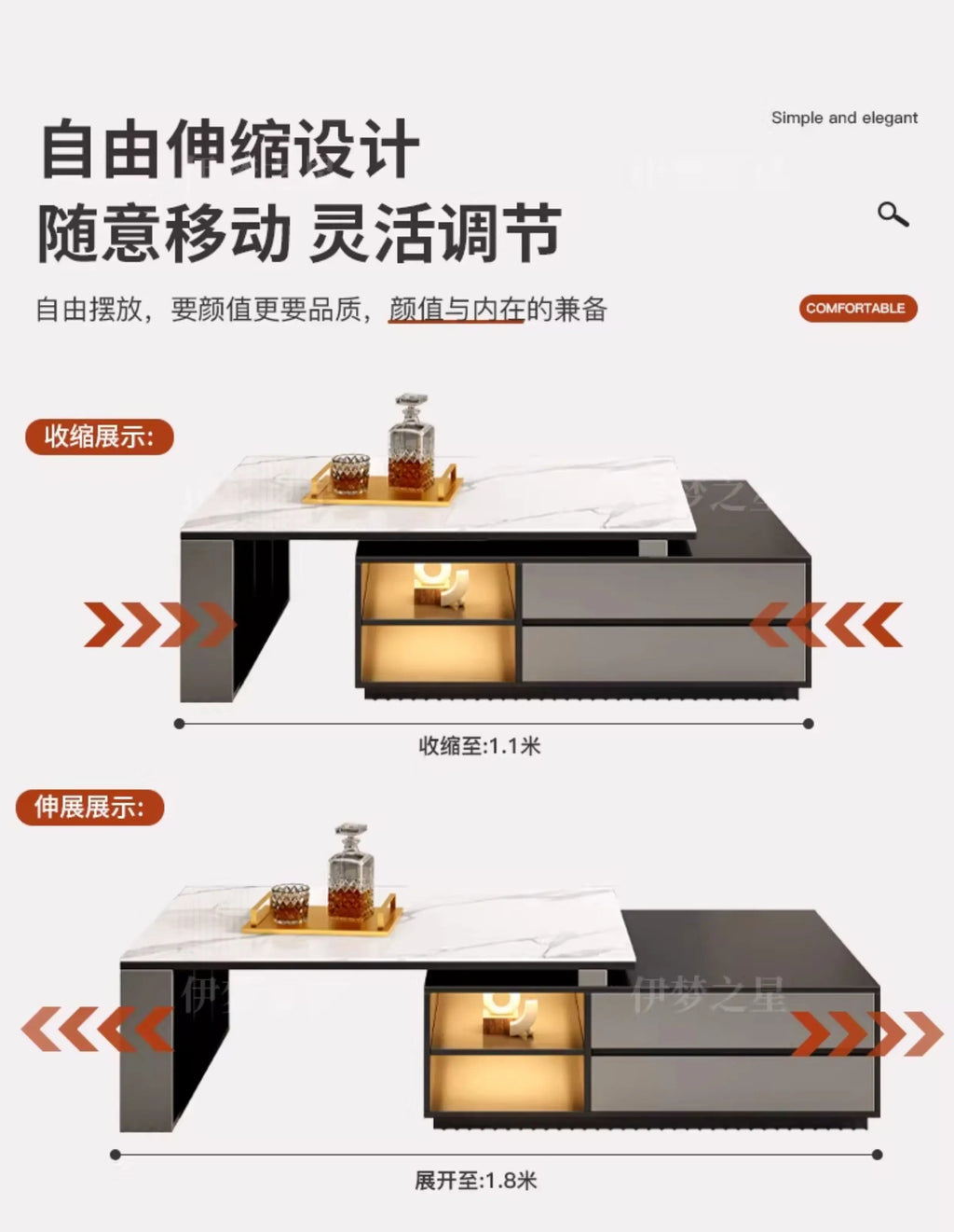 Storage Luxury Tv Cabinet Simple Showcase Display Corner Tv Cabinet Organizer Design Meuble Television Salon Home Accessories