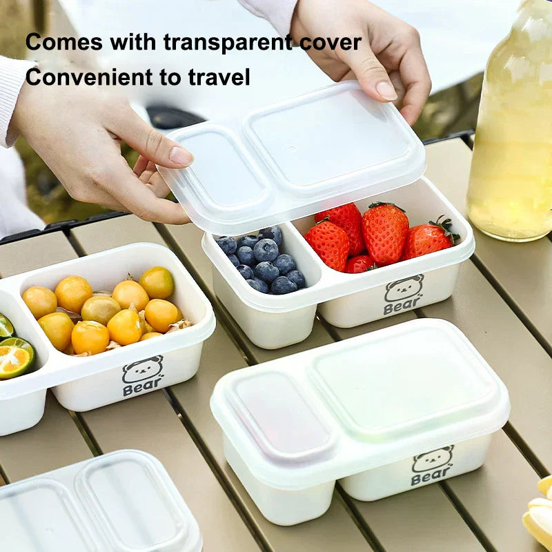 Versatile Food Safekeeping Large Box, Airtight Kitchen Storage, Plastic Produce Packaging and Storage Holder