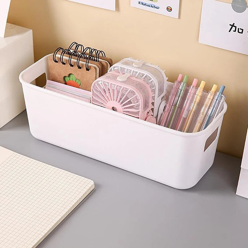 Multifunctional Desktop Storage Box Toiletries Cosmetic Sundries Plastic Storage Organization Box Drawer Organizer