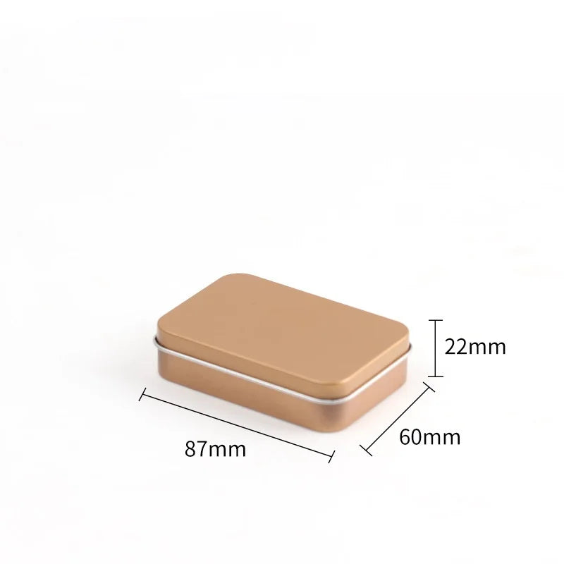 Mini Iron Box Storage Box Small Metal Jewelry Key Coin Metal Box Wedding Candy Storage Can Tobacco Small Iron Box